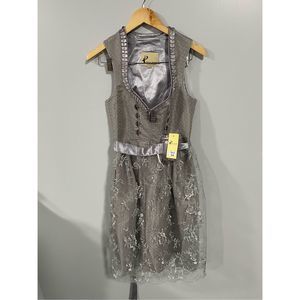 Alte Lieb Womens 6 Authentic Oktoberfest Bavarian Dress German Drindl